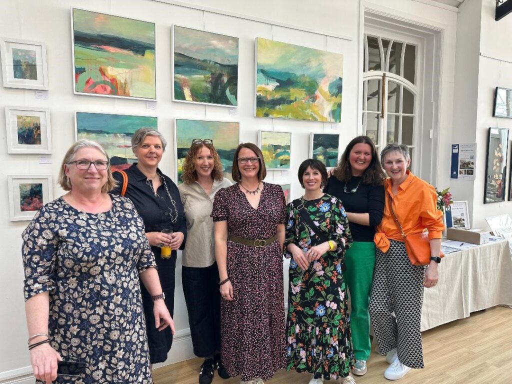 Artists at Kindred Art Exhibition in Stamford