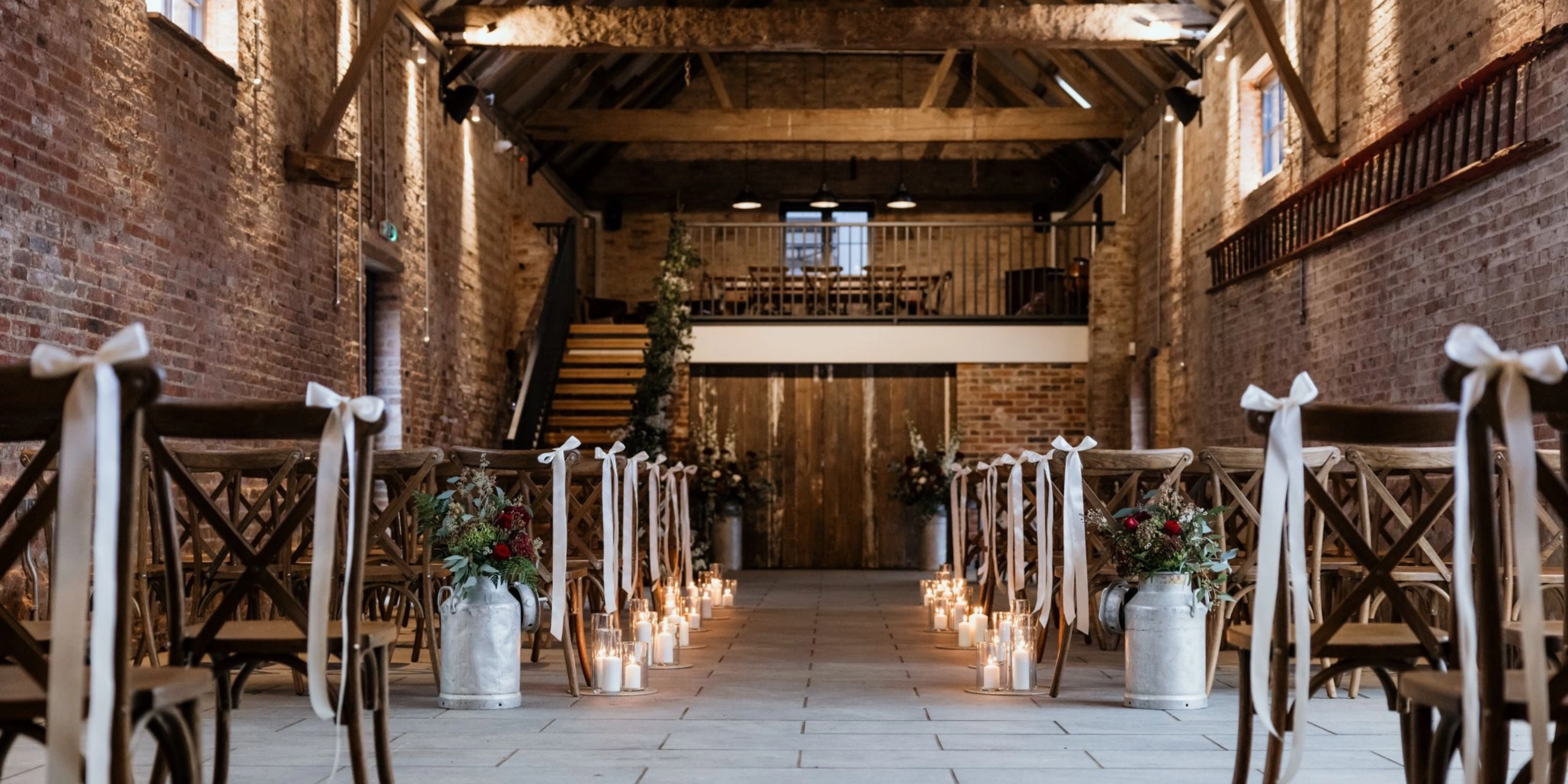 Main Hall Ceremony Barn at Thetford Farm Barn