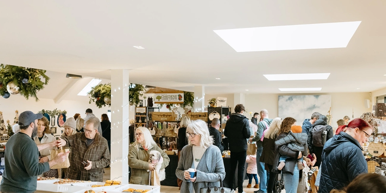 Festive market at Thetford Farm Barn
