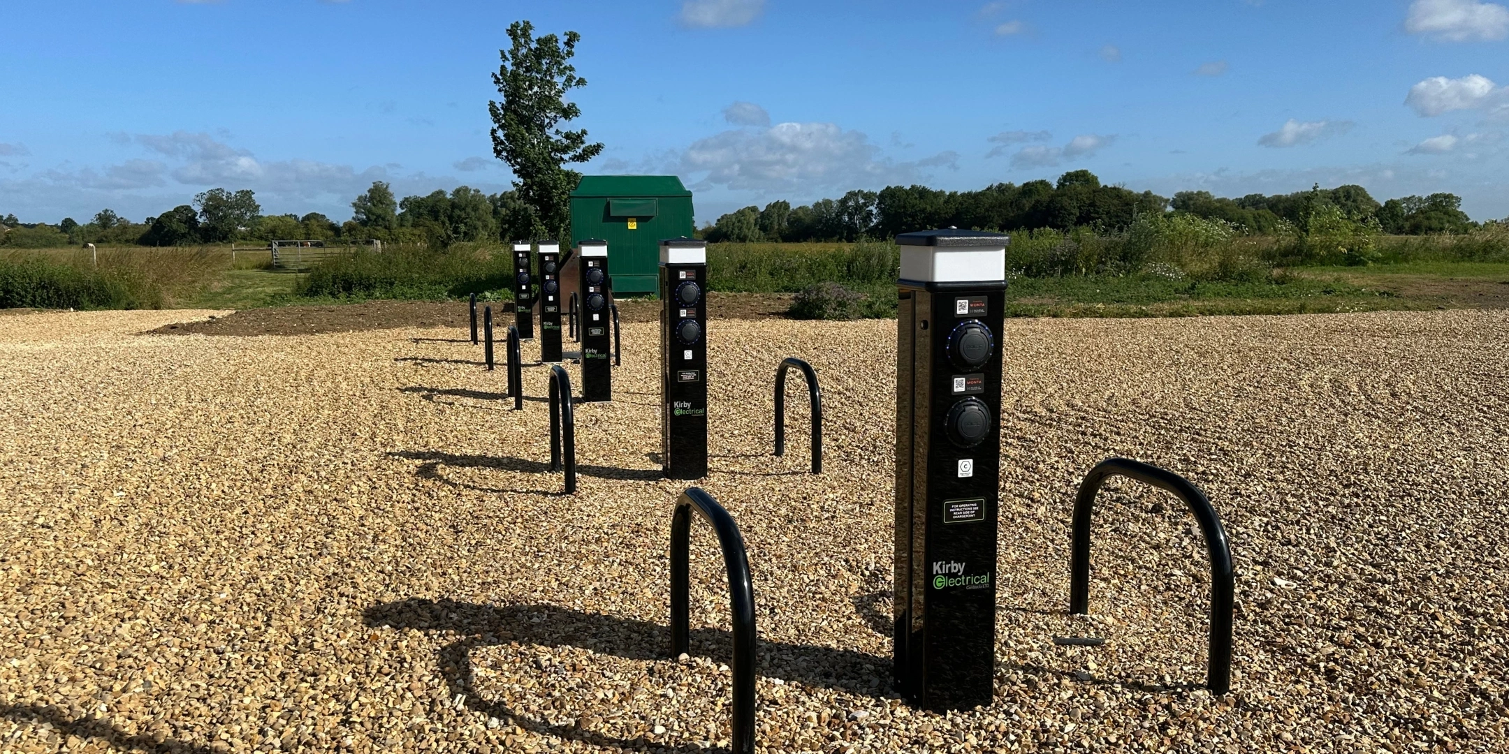 EV Chargers at Thetford Farm Estate