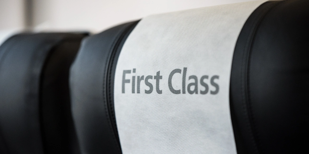 First Class Train Seats