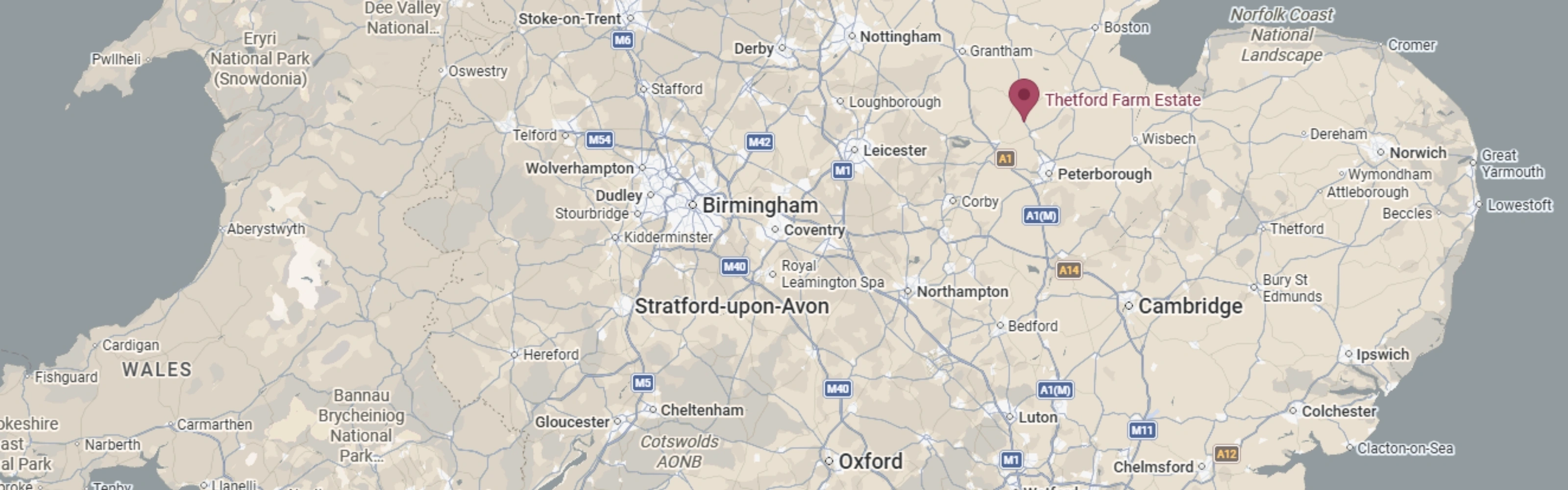 Thetford Farm Estate Maps