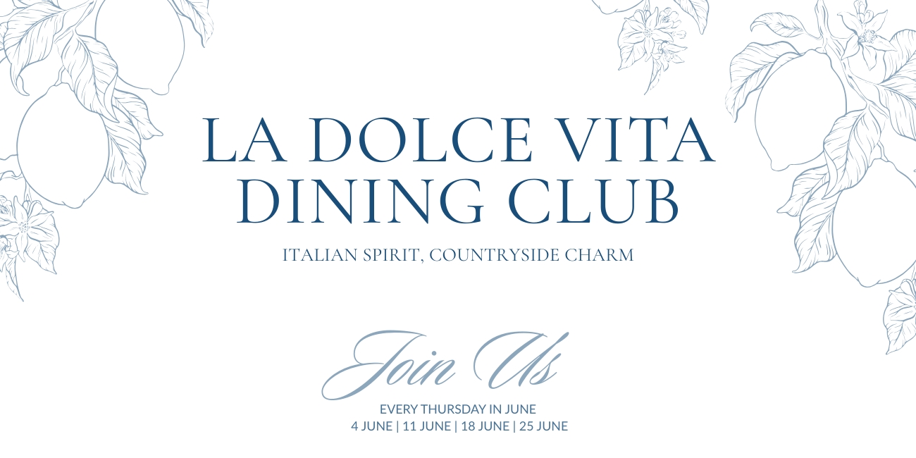 La dolce Vita Website banner La Dolce Vita Dining Club